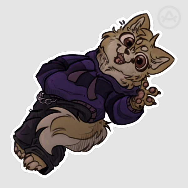 [QSMP] Nexe | Die Cut Sticker
