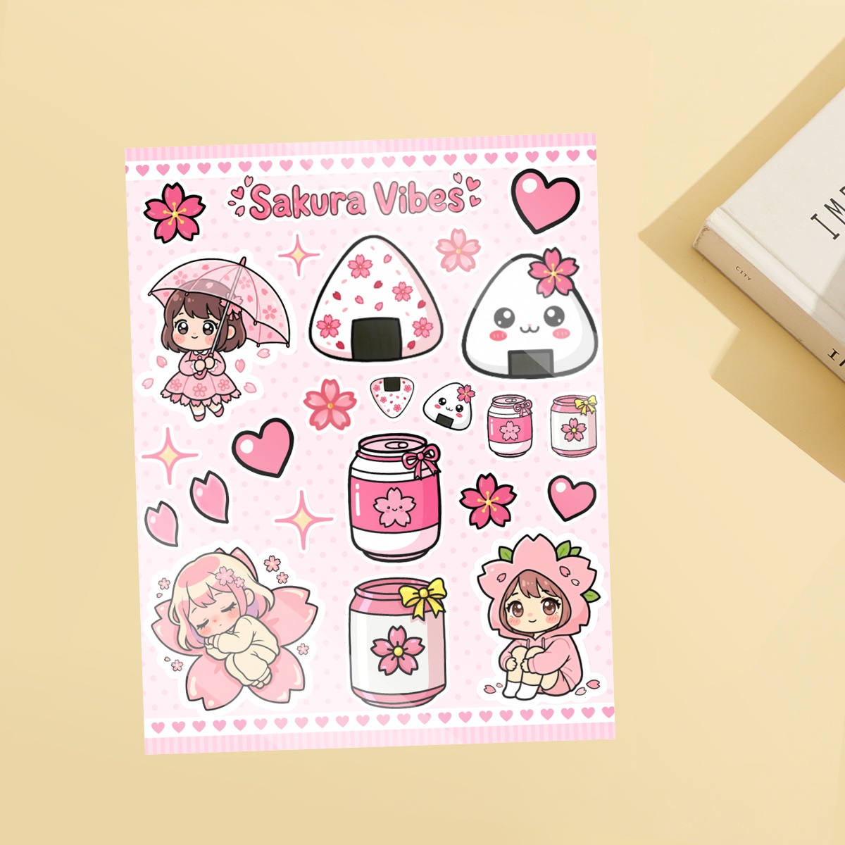 Sakura Vibes Vol. 2 Stickers Sheet