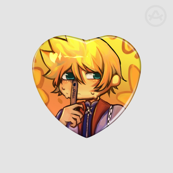 Roxas Heart Badge