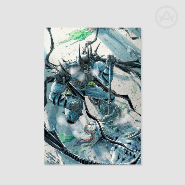 absolute batman slayed joker_ Poster Printing