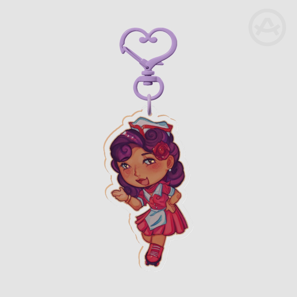 Let Me Explain Rosa Keychain