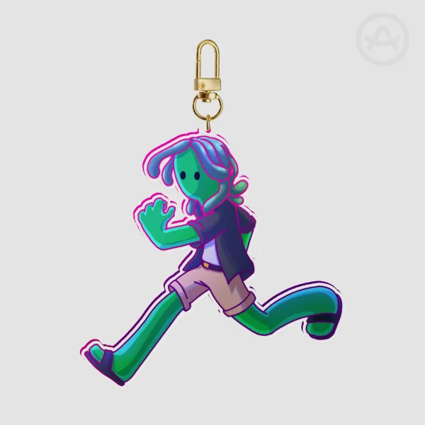 Avery - Clear Acrylic Keychain