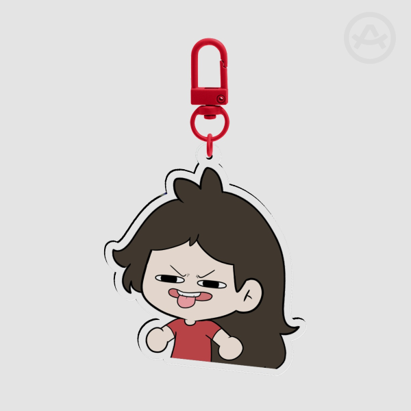 Tongue Acrylic Keychains