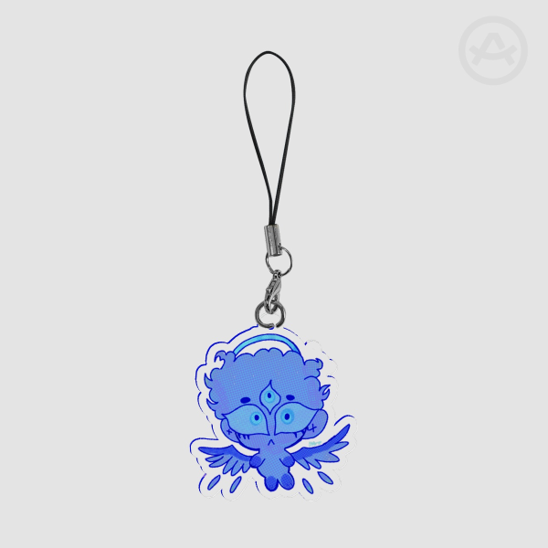 Angel Scrimbo Phone Charm