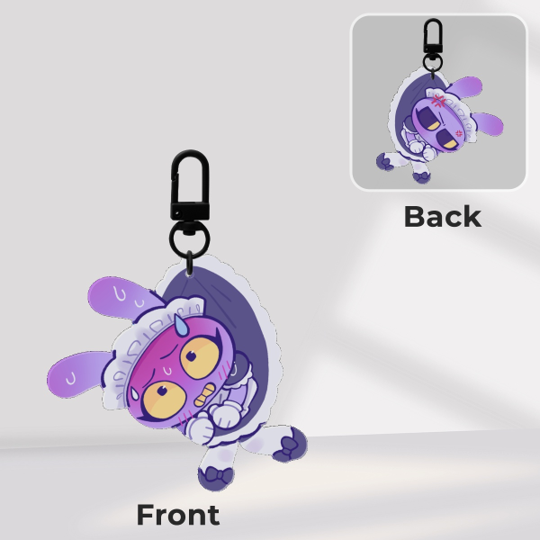Maid Jax Keychain