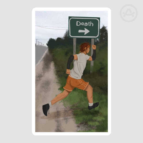 Neil Josten Death Meme Die Cut Sticker