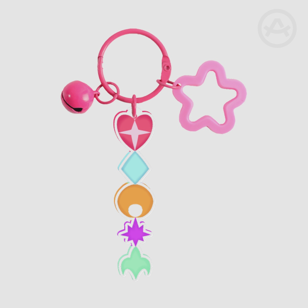 Lolirock Princesses Acrylic Keychain