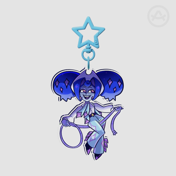 Cowgirl Guinevere Keychain