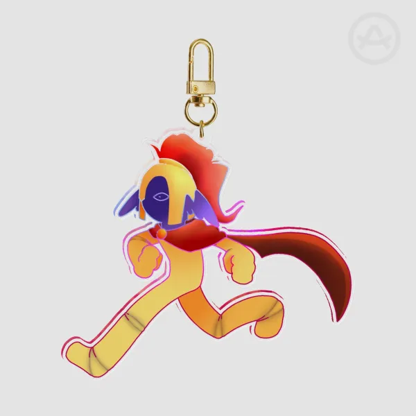 D3rLord3 - Clear Acrylic Keychain