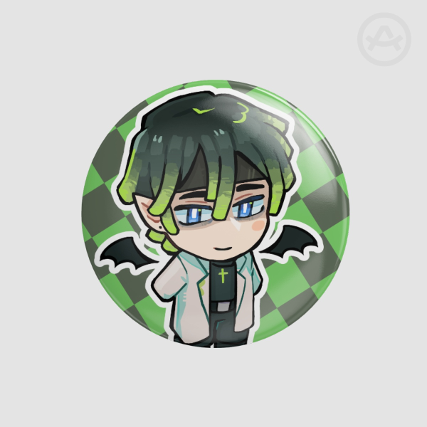 QSMP 2 Young Multi Round Badge (Button Pin)