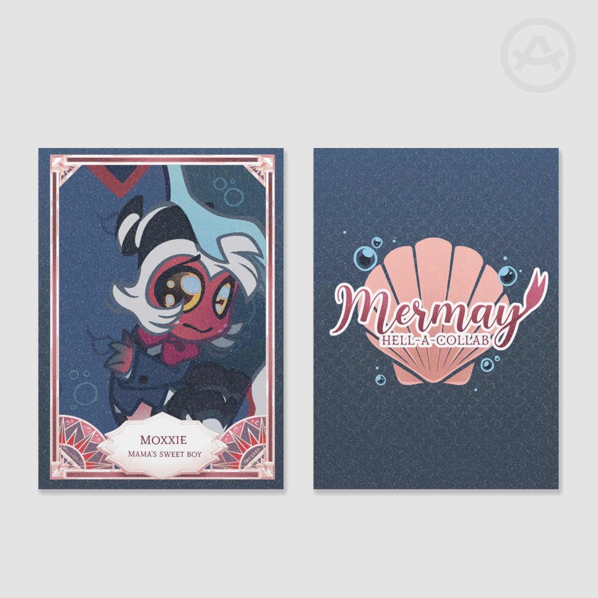 Moxxie – Holographic Card– Hellacollab Mermay Collection