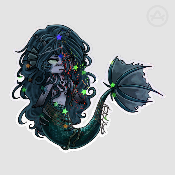 [OC] Sinking Siren Sticker