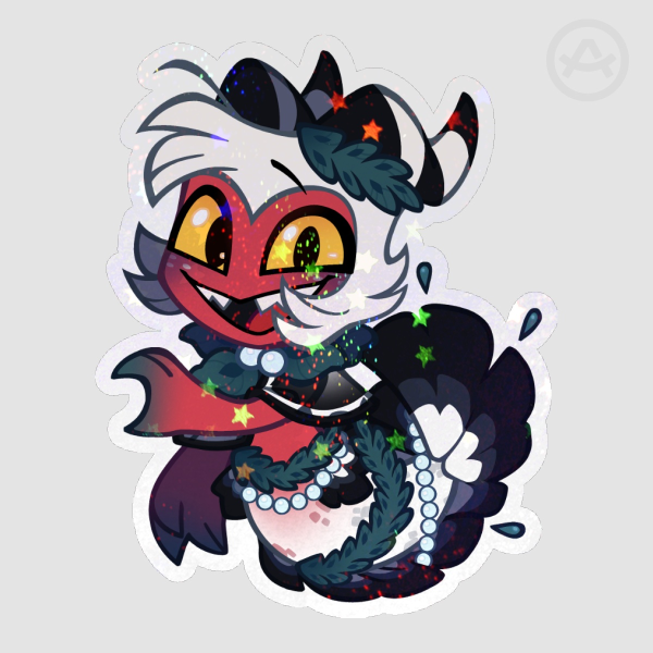 Moxxie – Sticker – Hellacollab Mermay Collection