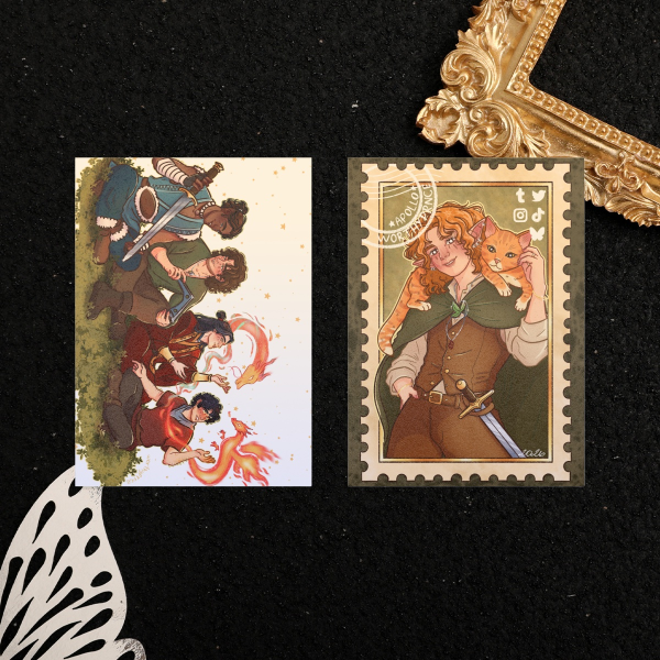 Zukka x Merwaine Pearl Paper Photocards