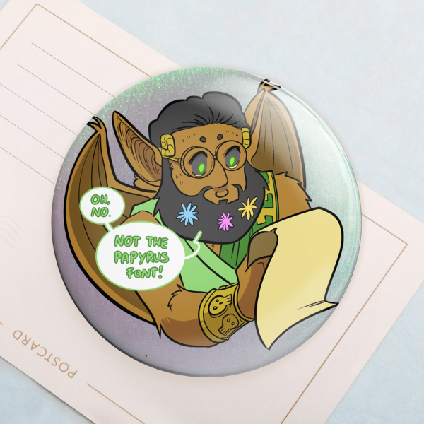 Holographic Hades Badge