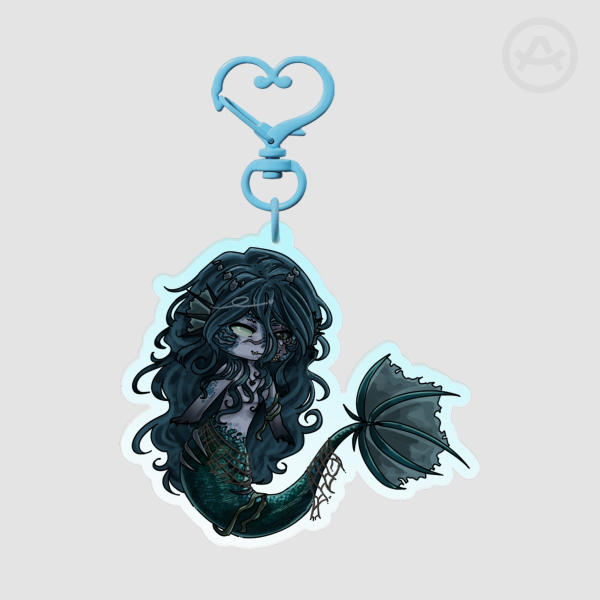 [OC] Sinking Siren Keychain