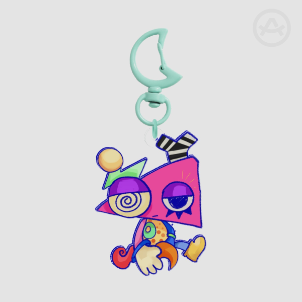 Zooble Keychain (bleed)