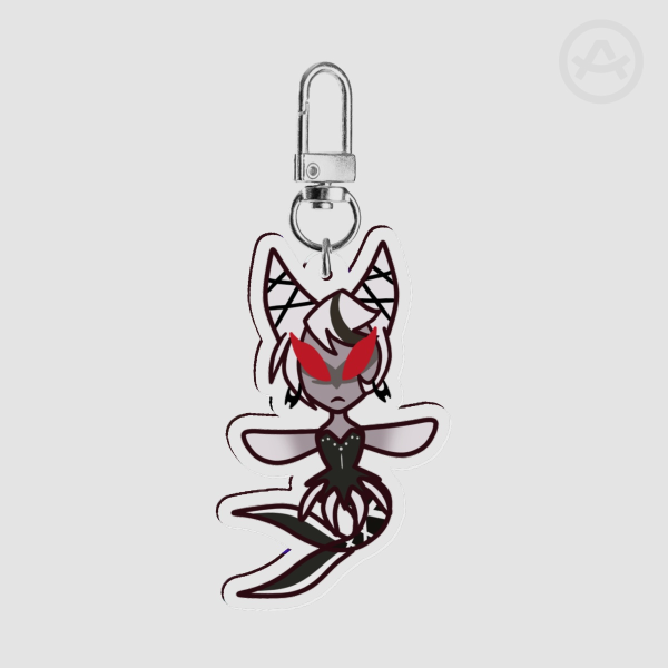 Chibi Merm Carmilla -  Clear Acrylic Keychains