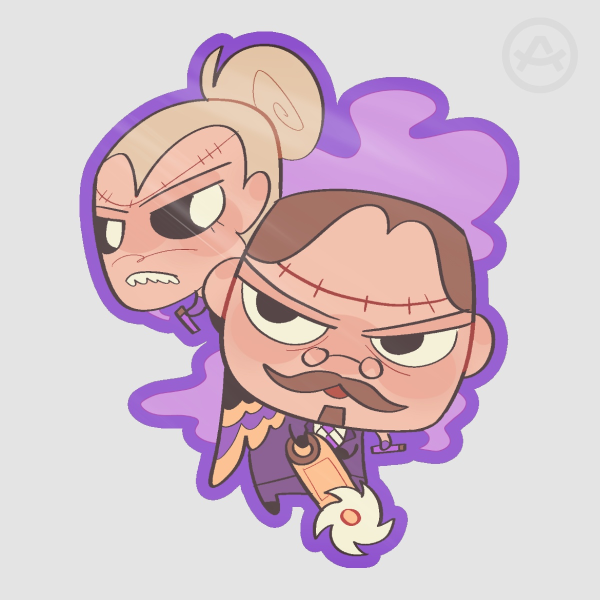 KRESS TWINS STICKER