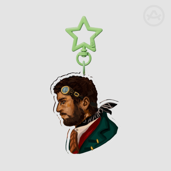 Marius von Raum Keychain
