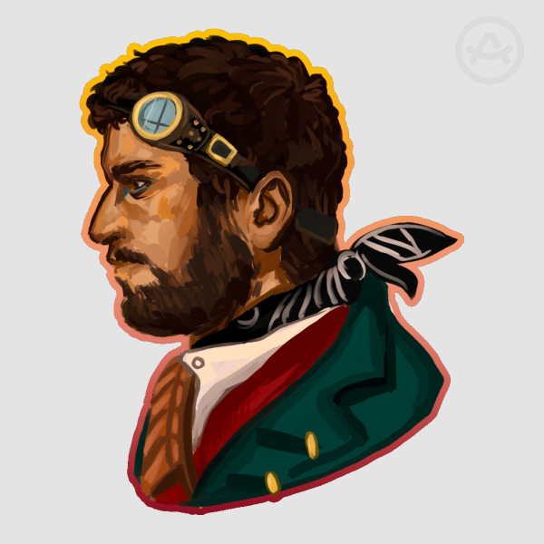 Marius von Raum Sticker