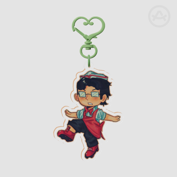Let Me Explain Spencer Keychain