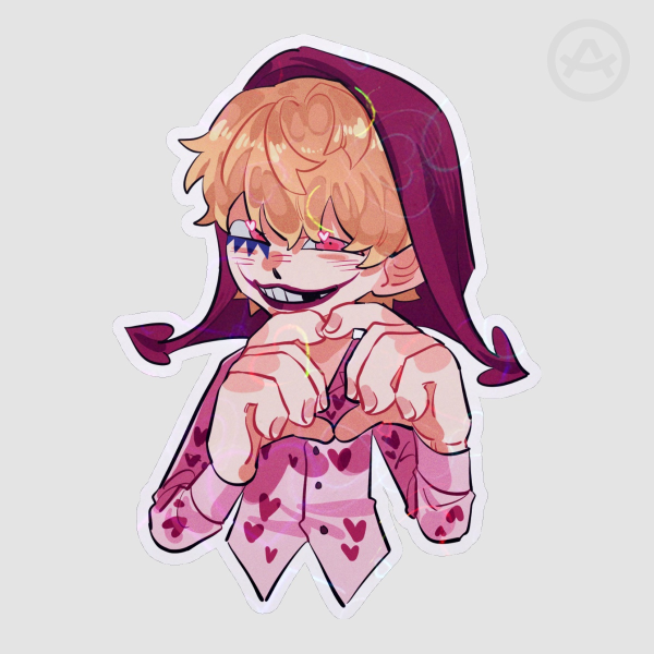 Corazon Heart Sticker