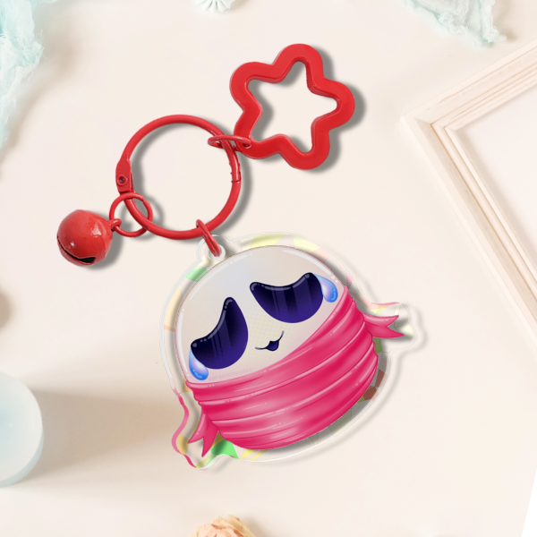 Gangle Plush Broken Glass Acrylic Keychains