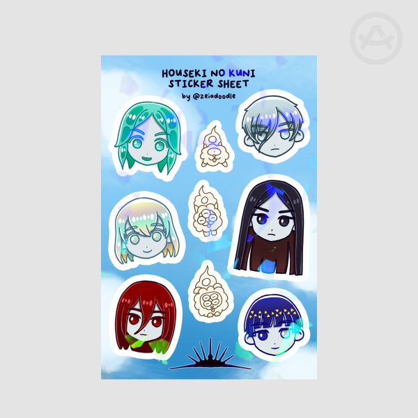 Houseki no Kuni Sticker Sheet