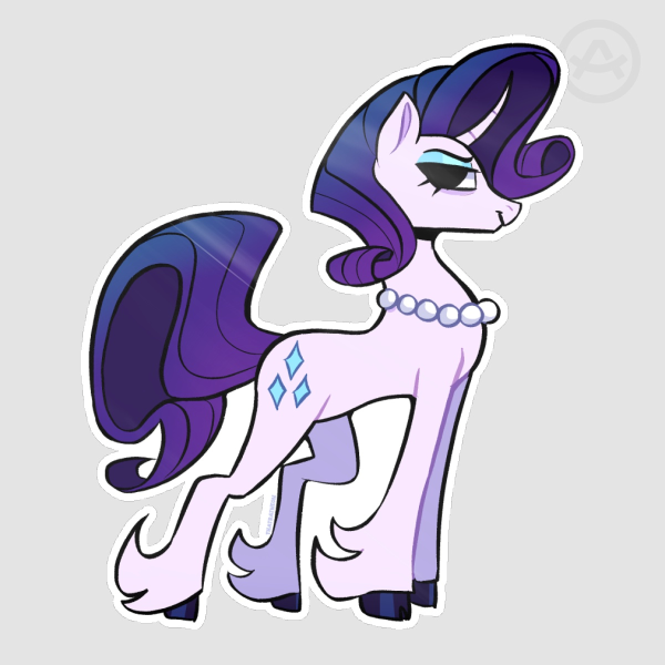Rarity Sticker