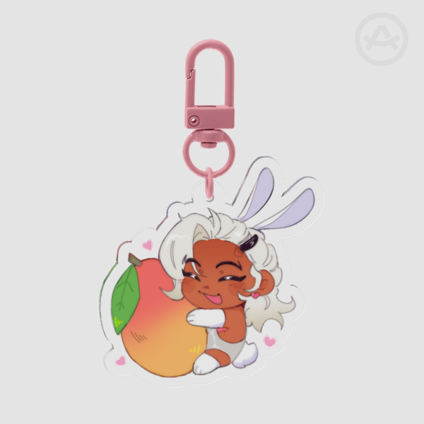 Mango Bunnyweaver Acrylic Keychain