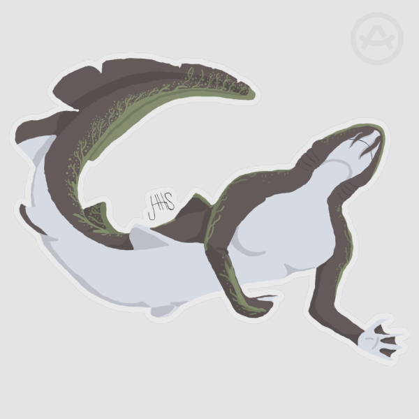 Nurse Shark Mermaid Sticker