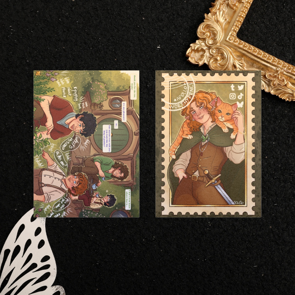 Samfrodo x Merwaine Pearl Paper Photocards