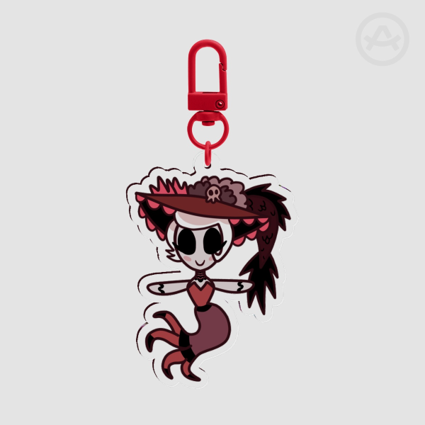 Chibi Octo Rosie -  Clear Acrylic Keychains