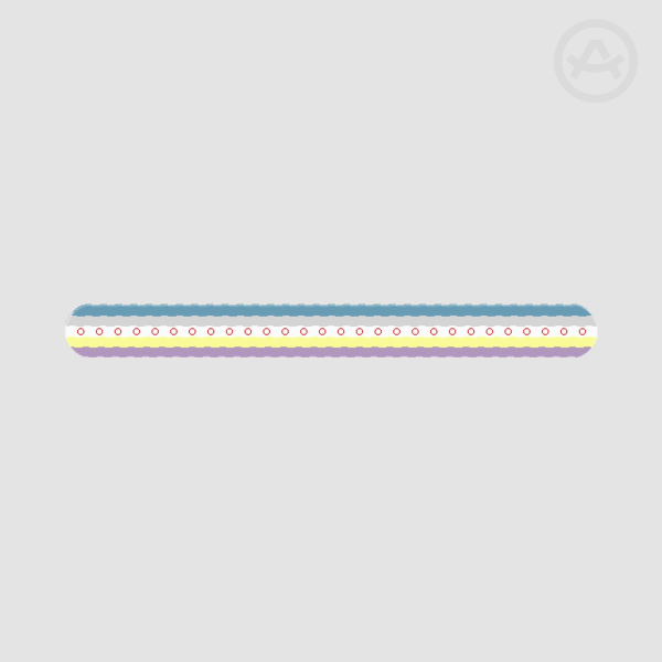 [Objectum flag] PET Bookmark