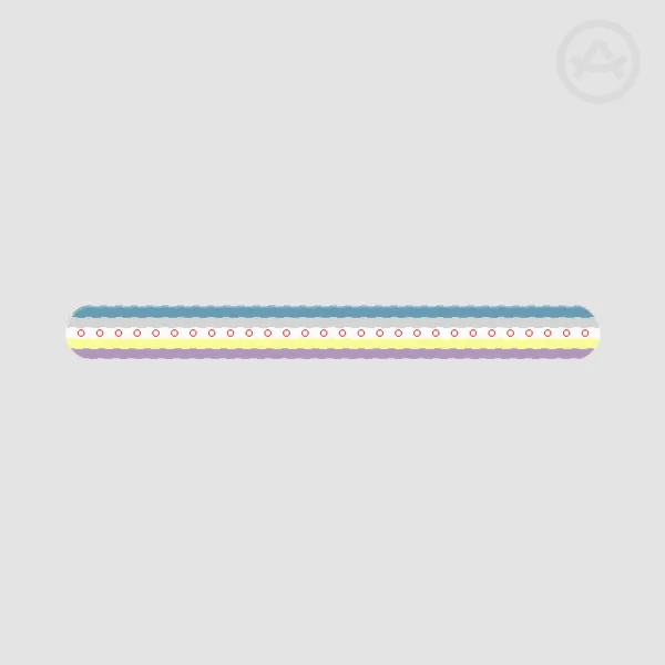 [Objectum flag] PET Bookmark