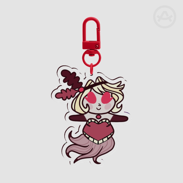 Chibi Octo Mimzy -  Clear Acrylic Keychains