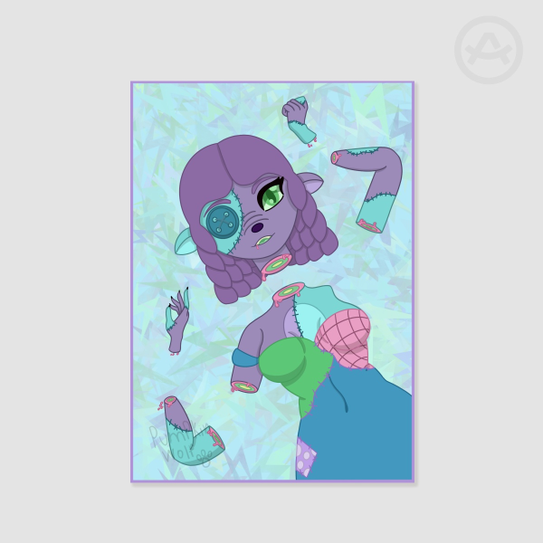 Rags the ‘possum Poster Printing