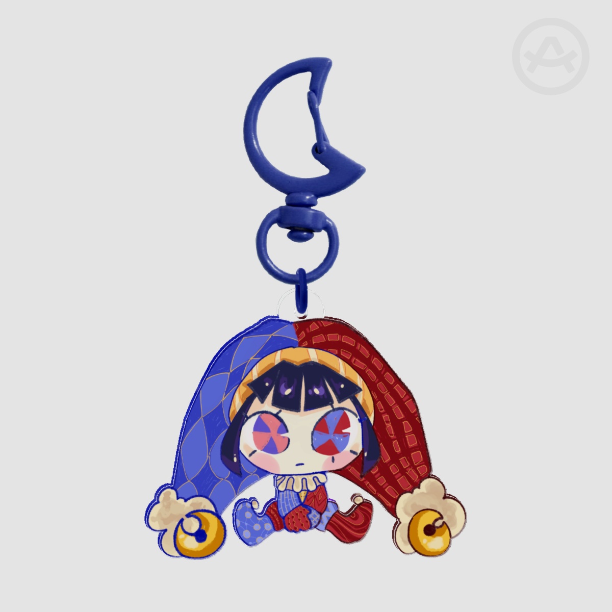 Pomni Keychain (bleed)