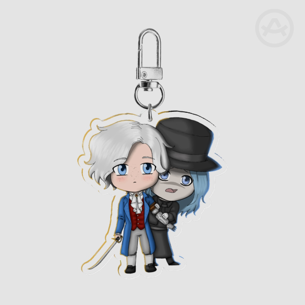 Lies of P Piangio Clear Acrylic Keychain