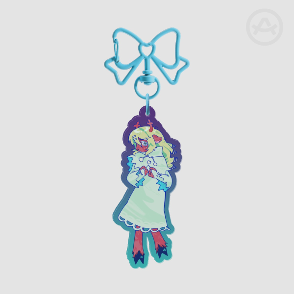 Darkworld Noelle Clear Acrylic Keychains
