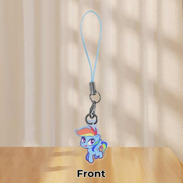 Rainbow Dash - Acrylic Phone Charm | My Little Pony Series