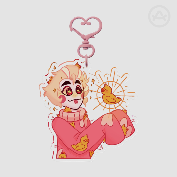 King of ducks || Acrylic Keychain