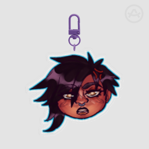 Clear Acrylic Keychains