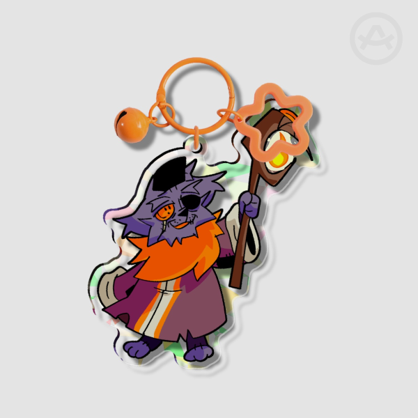 Broken Glass Seam Keychain