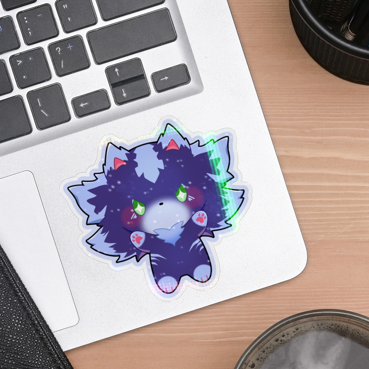 Sonic - Mephiles -  Die Cut Stickers 5cm