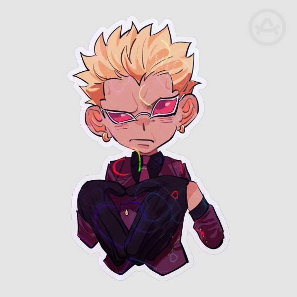 Doflamingo Heart Sticker