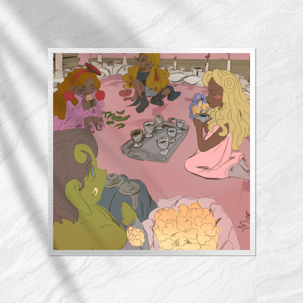 Royalty Club-Art Boards with Silver-Edged - 4.7" x4.7" (120x120mm)