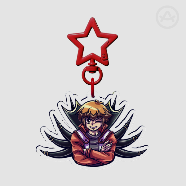 Judai and Supreme King Keychain
