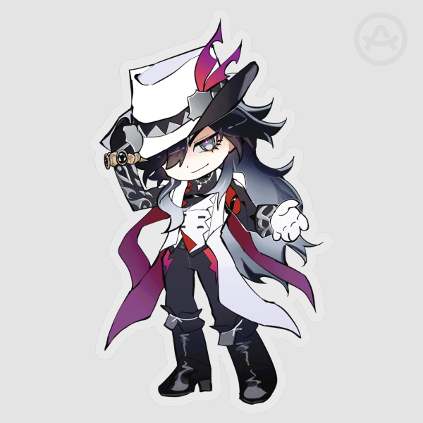 Ashveil Clear Sticker